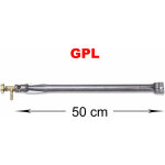 Fonderia bongiovanni - brleur gaz gpl 48 - 55 - 65 - 50 - 100 cm pour barbecue pierre ollaire plaque ...