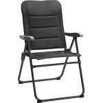 Brunner skye 3d compact chaise pliante noire jardin