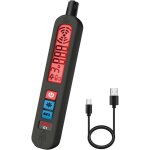 Bside g1 d�tecteur multigaz d�tecteur de fuite de gaz naturel rechargeable avec alarme sonore / visuelle ...