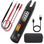 Bside u1 mini multim�tre num�rique pince amp�rem�trique ouvert ac dc grand lcd couleur testeur automatique ...