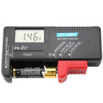 Bt - 168d lcd aa / aaa / c / d / 9v / 1. 5v testeur de tension de batterie num�rique universel?testeur ...