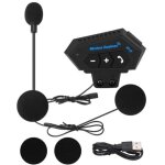Bt12 intercom moto kit main libre bluetooth headset, casque bluetooth de moto, casque avec haut - parleurs ...