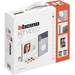 Bticino flex one linea 3000 interphone vido blanc anthracite