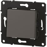 Bticino - interrupteur ou va - et - vient alt�ge 10a bornes automatiques - finition nuage