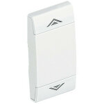 Manette livinglight myhome bus symbole monte / descente 1 module blanc bticino n4911ahn