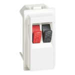 Prise haut - parleurs living now 1 module - blanc (btkw4294)