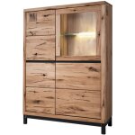 Buffet 103x40 chne sauvage huil bois naturel villanders 105