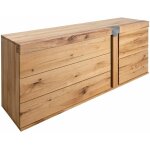 Buffet 180x45 ch�nes sauvage et lombard huil� bois naturel new amsterdam 11