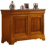 Buffet 2 portes 2 tiroirs en chne massif