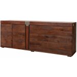 Buffet 200x45 manguier laqu� brun amsterdam 30