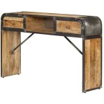 Helloshop26 - buffet bahut armoire console meuble de rangement 120 cm bois de manguier massif