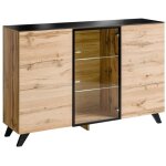 Meublorama - buffet, bahut modèle tino + led. meuble type scandinave. enfilade design pour votre salon ... Meublorama - buffet, bahut modèle tino + led. meuble type scandinave. enfilade design pour votre salon ...