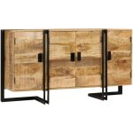 Vidaxl - buffet bois de manguier massif 150x40x80 cm