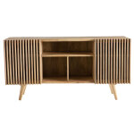 Miliboo - buffet en bois manguier massif 2 portes coulissantes l140 cm alba Miliboo - buffet en bois manguier massif 2 portes coulissantes l140 cm alba