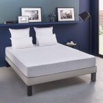 Bultex - prot�ge matelas coton doux - bonnet extensible 20 � 30 cm 90x190