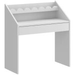 Bureau 1 tiroir bellamy book nook blanc