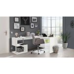 Dmora - bureau d'angle pour bureau et bureau avec étagère, made in italy, table d'ordinateur, bureau ... Dmora - bureau d'angle pour bureau et bureau avec étagère, made in italy, table d'ordinateur, bureau ...
