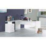 Dmora - bureau d'angle, made in italy, table d'ordinateur minimal, bureau pour pc, 160x60h75 cm, couleur ... Dmora - bureau d'angle, made in italy, table d'ordinateur minimal, bureau pour pc, 160x60h75 cm, couleur ...