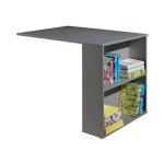 Bureau de lit enfant sur�lev� 'pino' 94cm gris