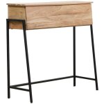 Made in meubles - bureau secrétaire en bois d'acacia et métal milo Made in meubles - bureau secrétaire en bois d'acacia et métal milo