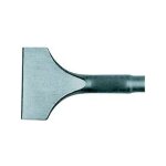 Burin sds - plus avec douille de fixation sds - plus, mod�le : burin b�che, larg. : 40 mm, long. 250 ...