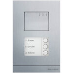 Busch - jaeger poste ext�rieur audio, 3 bouton(s) de sonnette, aluminium (a21051p3 - a - 03), 2tma200010a0003 ...