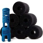 Buse anti - projection avec 6 brosses en mousse pour robot piscine polaris 280, �quivalent tail sweep ...