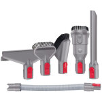 Buse brosse accessoires kit avec tuyau extensible pour dyson v7 v8 v10 v11 v11 sv10 sv11 sv14 aspirateur, ...