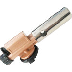 Buse de chalumeau de cuisine, chalumeau � gaz portable m60, t�te coupe - vent pour barbecue, cuisson, ...