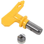 Buse de pulv�risation de peinture sans air en acier tungst�ne, utilisation facile, excellente atomisation, ...