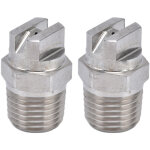 Buse de ventilateur en acier inoxydable compacte - atomisation uniforme, large couverture (2 pi�ces)