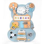 Busy board montessori bois, planche activit� sensorielle tableau occup�e conception suspendue motricit� ...