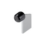 Bute d'arrt acier galvanis pour portail coulissant 95(h)mm