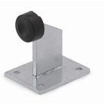 But�e de fin de course � fixer en acier galvanis� avec tampon caouchouc diam�tre d38mm hi motions 242. ...