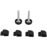 Bute de pare - chocs de capot, coussin d'arrt, tampon en caoutchouc de remplacement pour camion chevy ...