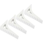 Bute de porte, lot de 4, bute de porte en caoutchouc, petite cale de porte, bute de fentre robuste ...