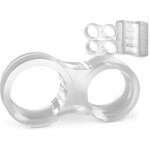 But�es de porte - ensemble de 6 pi�ces, transparentes, but�es de porte doubles - amortisseurs de porte ...