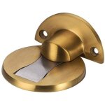 But�e de porte magn�tique en acier inoxydable 304, but�e de sourdine soft - catch en m�tal bross�, support ...