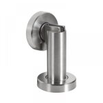 But�e de porte magn�tique en acier inoxydable - but�e de porte avec mat�riel de montage au sol et au ...