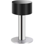 But�e de porte murale 1 pi�ce 80 mm, protection murale pour poign�e en acier inoxydable avec tampon en ...