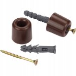 Bute de porte petite marron 32mmx30mm