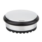 Thirard - butoir � poser, fixation au sol, acier, �95x40mm, pour 1kg3, chrom�