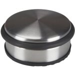 Butoir de porte en acier inoxydable rond sans per�age