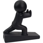Butoir de porte mignon, butoir de porte décoratif buddy, protège vos sols (noir, 1 paquet) Butoir de porte mignon, butoir de porte décoratif buddy, protège vos sols (noir, 1 paquet)