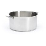 De buyer - casserole en inox milady twisty amovible - diametre 24 cm - , argent