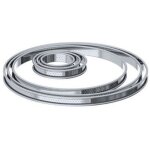 De buyer - cercle � tarte perfor� bord roul� 8 cm en inox