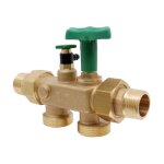 Vanne multiple bwt cb multiblock x 1' pour connexion adoucisseur 012615aa