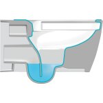 Duravit - me by starck - wc suspendu, rimless, avec wondergliss, blanc / blanc mat 25290926001