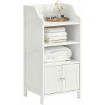 Sobuy bzr56 - w meuble bas de salle de bain commode armoire de rangement sur pied avec 3 étagères et ... Sobuy bzr56 - w meuble bas de salle de bain commode armoire de rangement sur pied avec 3 étagères et ...
