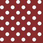 Nappe ronde manhattan venita rouge 150cm - d - c - table